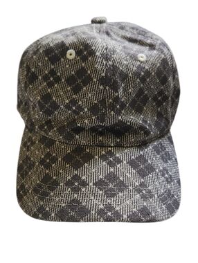 Free People Classic Birdie Plaid Strapback Baseball Cap